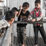 lake inle children play