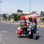 street stall on motorbike